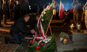 Bolesław: odsłonięcie pomnika Bolesława Zmysło (fot. archiwum parafii)