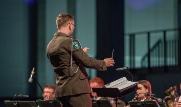 Będzin: koncert orkiestry Straży Granicznej (fot. J. Olesiński)