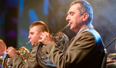 Będzin: koncert orkiestry Straży Granicznej (fot. J. Olesiński)