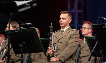 Będzin: koncert orkiestry Straży Granicznej (fot. J. Olesiński)