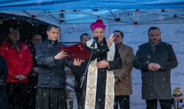 Sosnowiec: poświęcenie placu pod nowy budynek Pogotowia