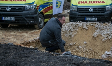 Sosnowiec: poświęcenie placu pod nowy budynek Pogotowia