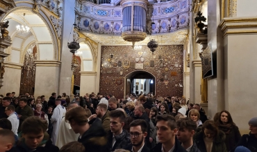 Pielgrzymka maturzystów na Jasną Górę