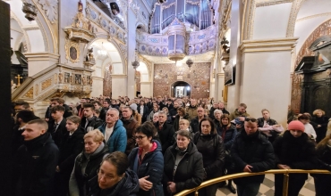 Pielgrzymka maturzystów na Jasną Górę