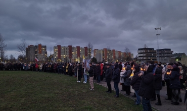 Sosnowiec: Różaniec na Placu Papieskim