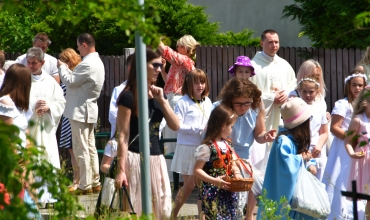 Sosnowiec: Boże Ciało z Biskupem