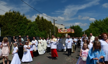 Sosnowiec: Boże Ciało z Biskupem