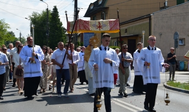 Sosnowiec: Boże Ciało z Biskupem