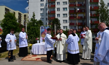 Sosnowiec: Boże Ciało z Biskupem