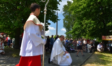 Sosnowiec: Boże Ciało z Biskupem