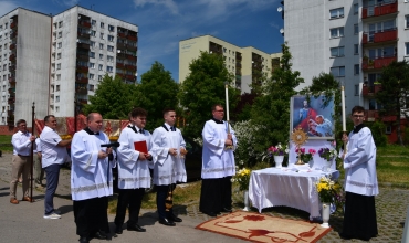 Sosnowiec: Boże Ciało z Biskupem