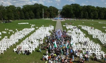 Pielgrzymka Olkuska: wejście i świadectwa