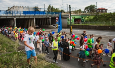 Ulicami Sosnowca przeszedł Marsz dla życia i rodziny (fot. Dominik Pyrek)