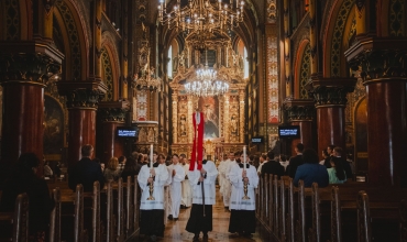 Katedra: święcenia prezbiteratu