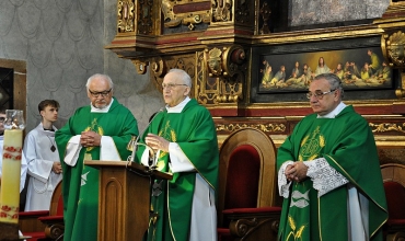 Olkusz: Msza Św. dziękczynna za 65 lat kapłaństwa