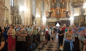 Pielgrzymka olkuska wyruszyła na pątniczy szlak