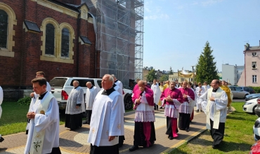 Uroczystość odpustowa w sosnowieckiej katedrze