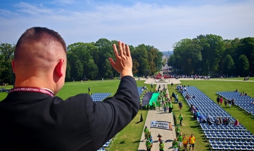 Pielgrzymka Zagłębiowska osiągnęła Jasną Górę (fot.  Iza Bator)