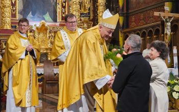 Msza z okazji imienin bp. Artura Ważnego